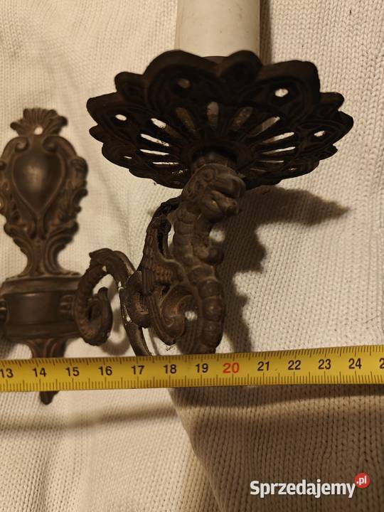 Kinkiet mosiądz Dąbrowa Górnicza sprzedam