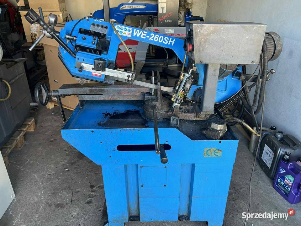 Pila tasmowa Most We 260 SH Skretne ramie Cormak Produkcja Bratoszewice