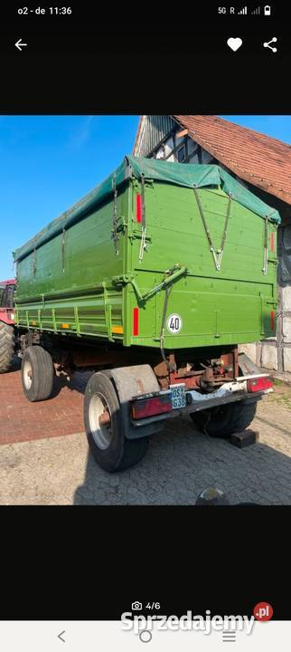 Przyczepa wywrotka dmc 16