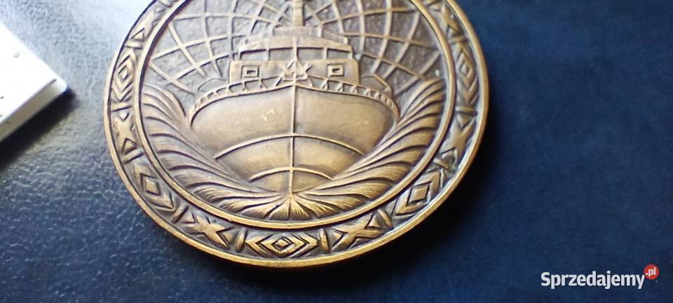 Stare monety Medal zasługi Marynarki Wojennej Numizmatyka Antyki, Sztuka, Kolekcje Lesko