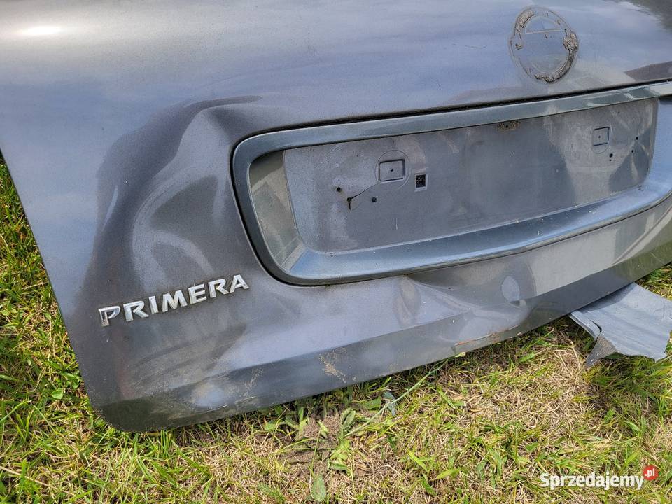 Klapa bagażnika tył Nissan Primera p12 hatchback Pułtusk sprzedam
