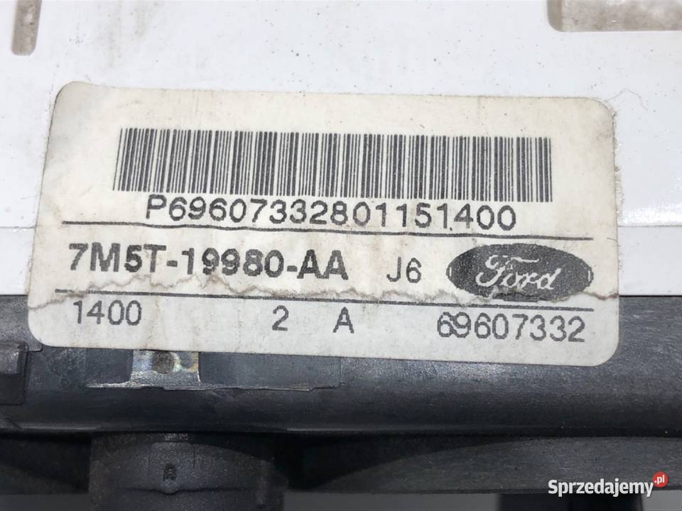 PANEL STEROWANIA NAWIEWU FORD FOCUS II