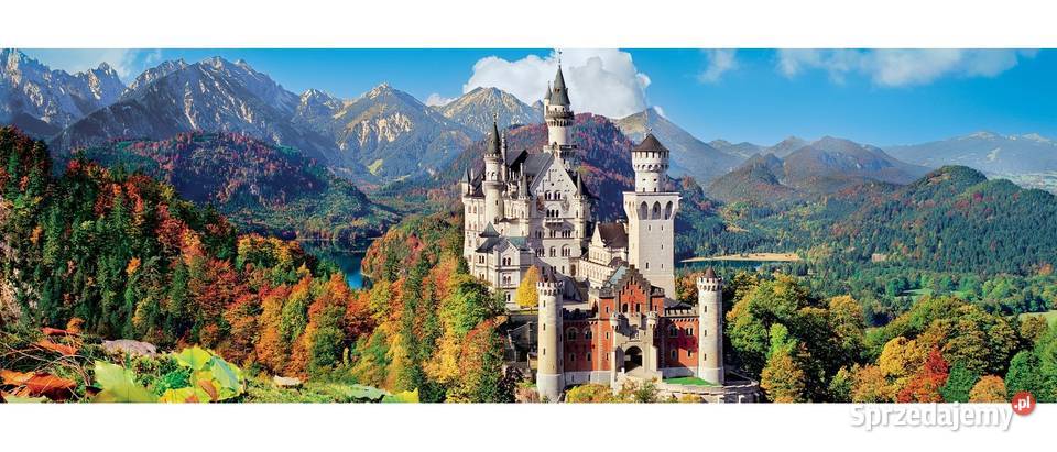 Puzzle Neuschwanstein Panorama 1000 el Mogilany
