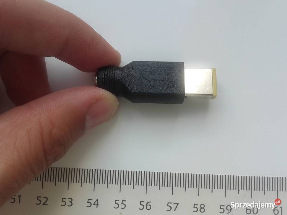 Adapter przejściówka lenovo z DC 20V 55x21mm kujawsko-pomorskie Bydgoszcz sprzedam