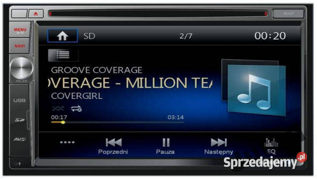 ZESTAW MULTIMEDIALNY Z NAWIGACJA Białystok