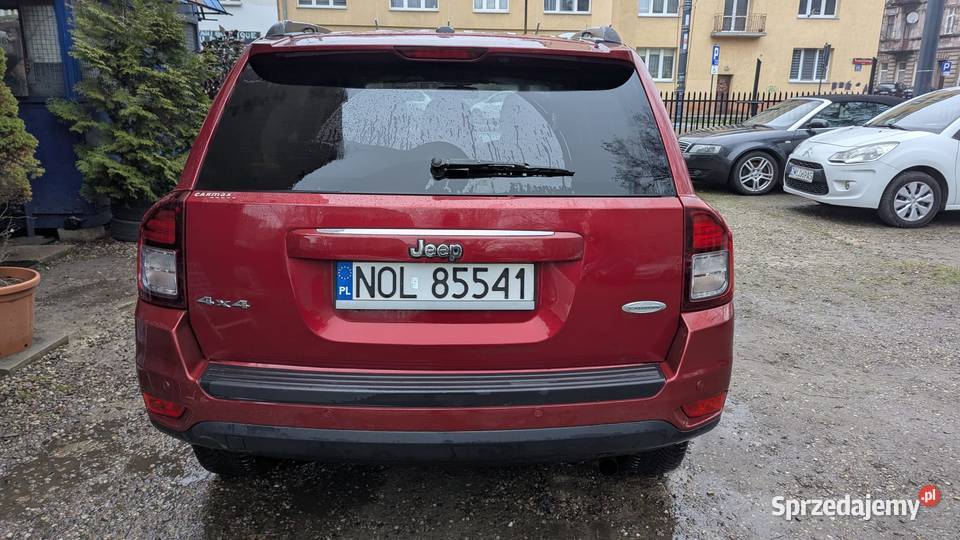 JEEP Compass 24 LPG 4x4 1wł 153 przebieg 2014r Rok produkcji 2014 Łódź
