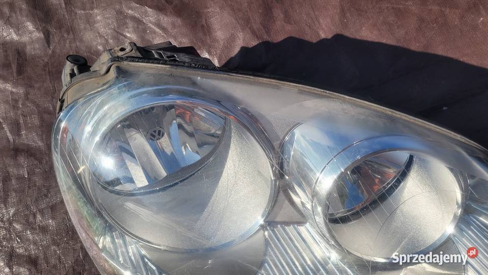 VW GOLF 5 V LAMPA PRAWY PRZÓD REFLEKTOR PRAWY osobowe Ruda Śląska