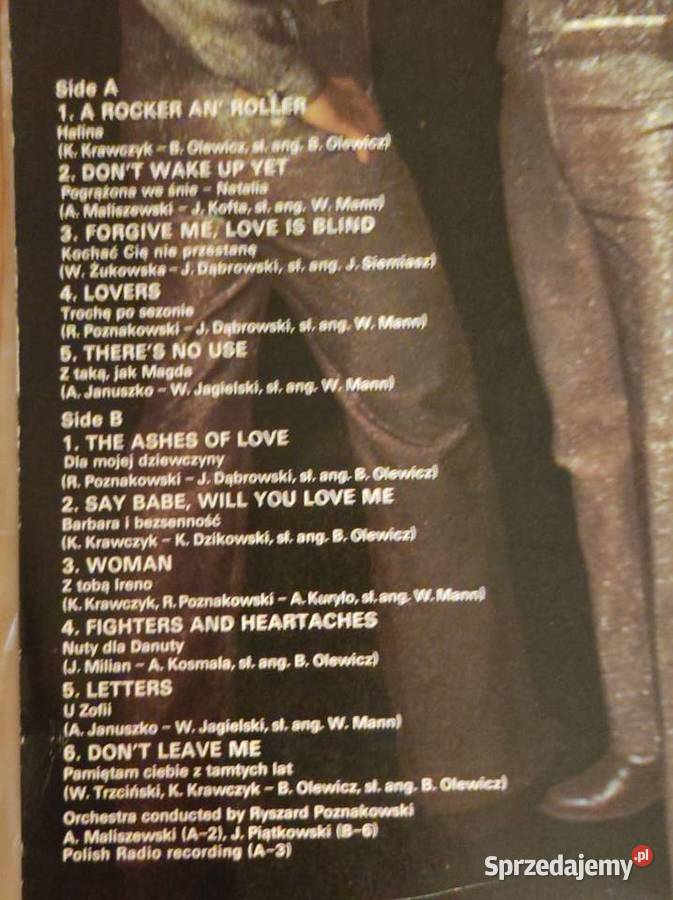 1983 Krzysztof Krawczyk Dont Leave Me Krystof Kielce