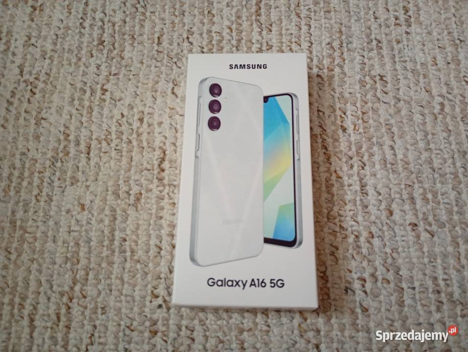 NOwy NOWY ZAPLOMBOWANY SAMSUNG GALAXY A16 5G podkarpackie Rzeszów