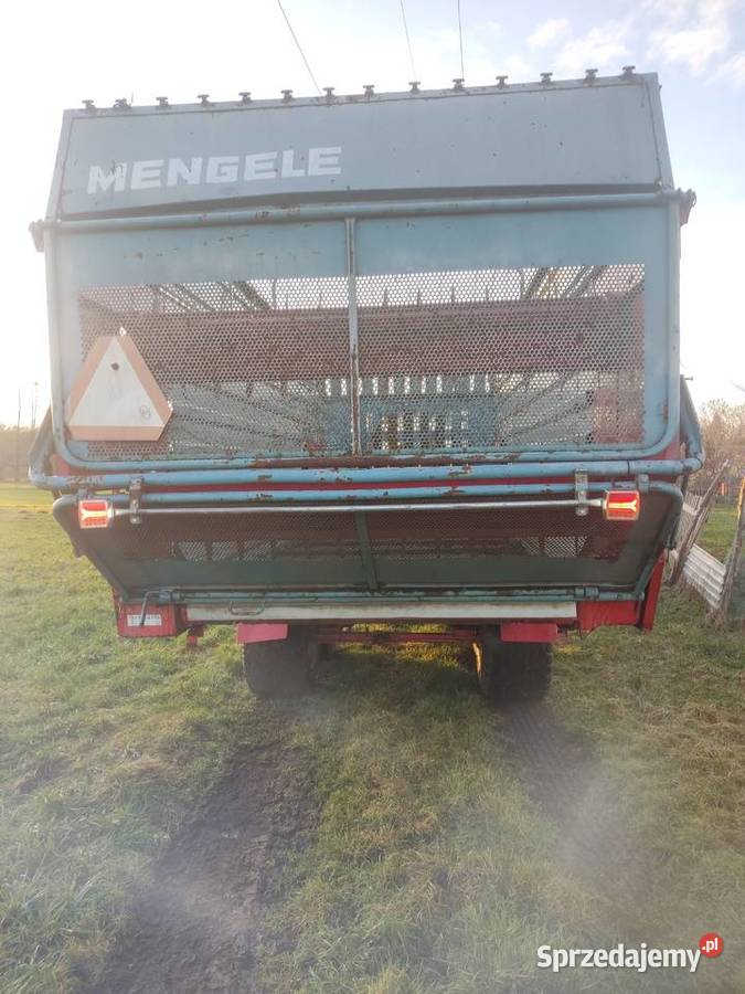 Przyczepa samozbierająca Mengele Garant 5402 łódzkie Rudlice