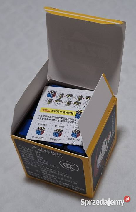 3x3x3 sześcian układanka kostka Rubika logiczna Edukacyjne Czeladź