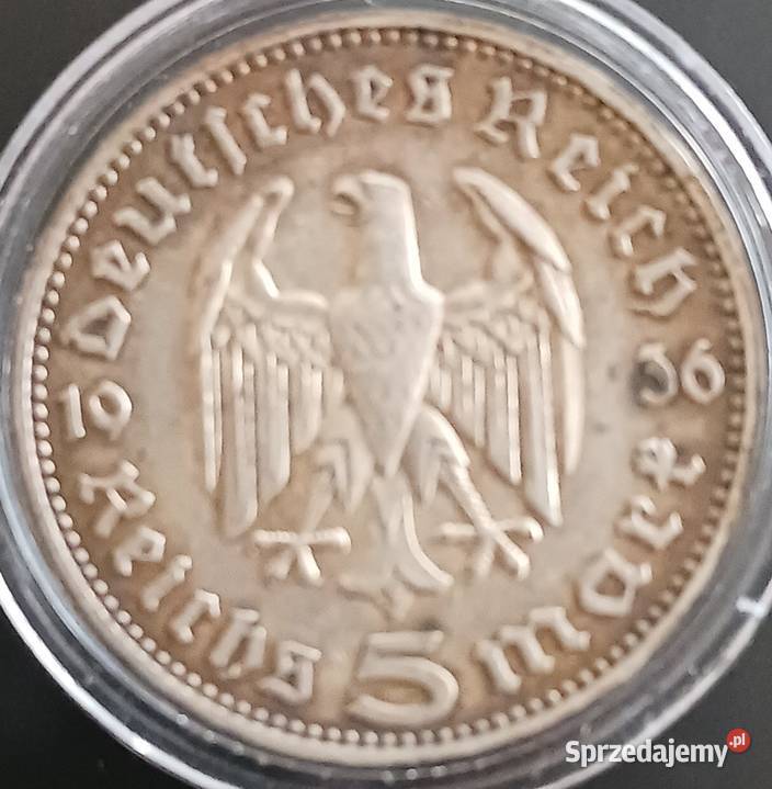 5 Marek Niemcy Paul von Hindenburg 1936 r Men A Konin