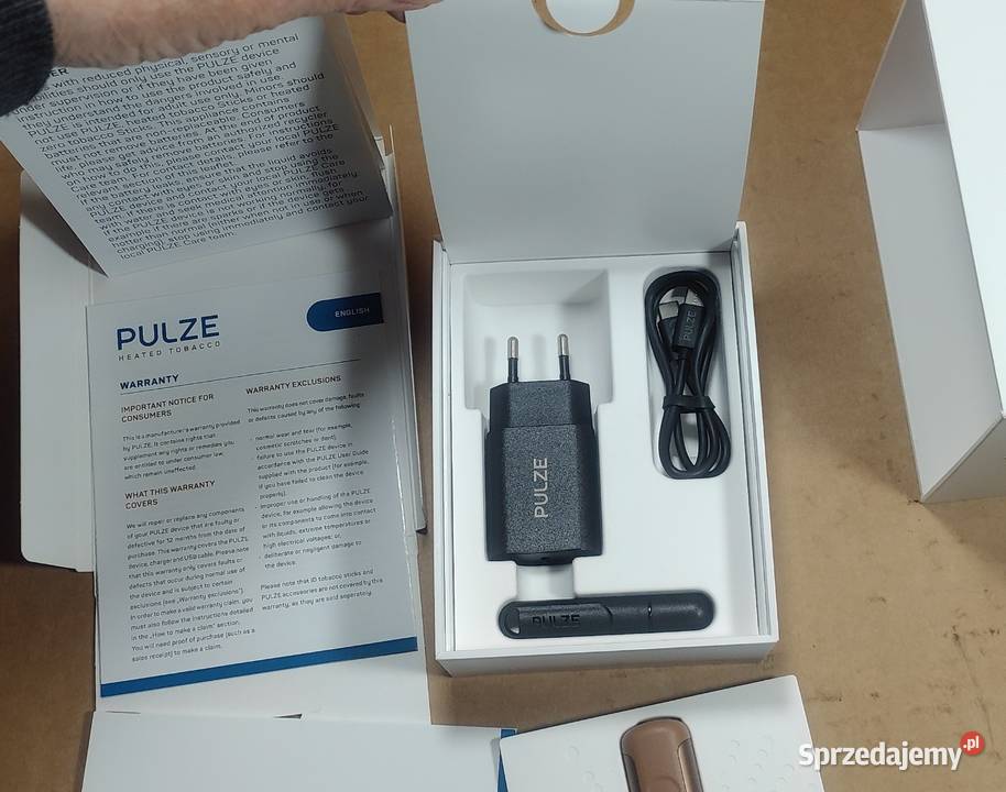 Pulze nowy elektroniczny podgrzewacz tytoniu itp Sosnowiec