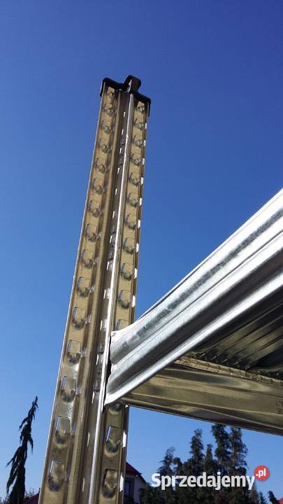 Regał półkowy Metalsistem ocynkowany 250x120x605 mazowieckie