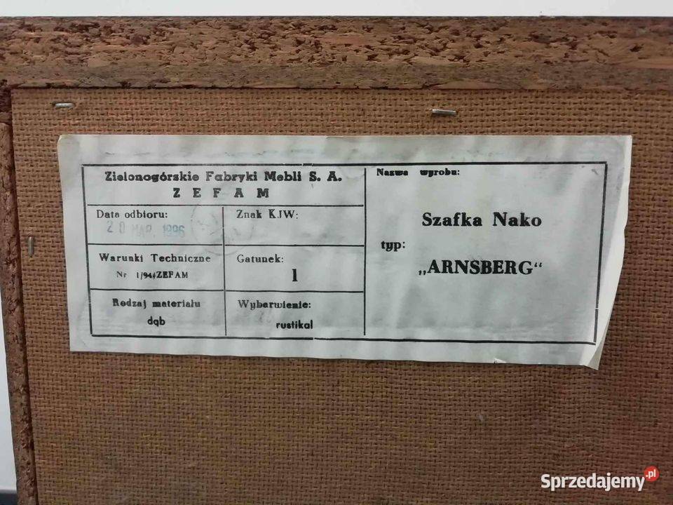 Szafka NAKO Typ ARNSBERG 1996 Warszawa