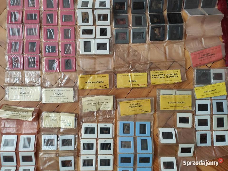 Slajdy z okresu PRL 12 komplatów Rzeszów