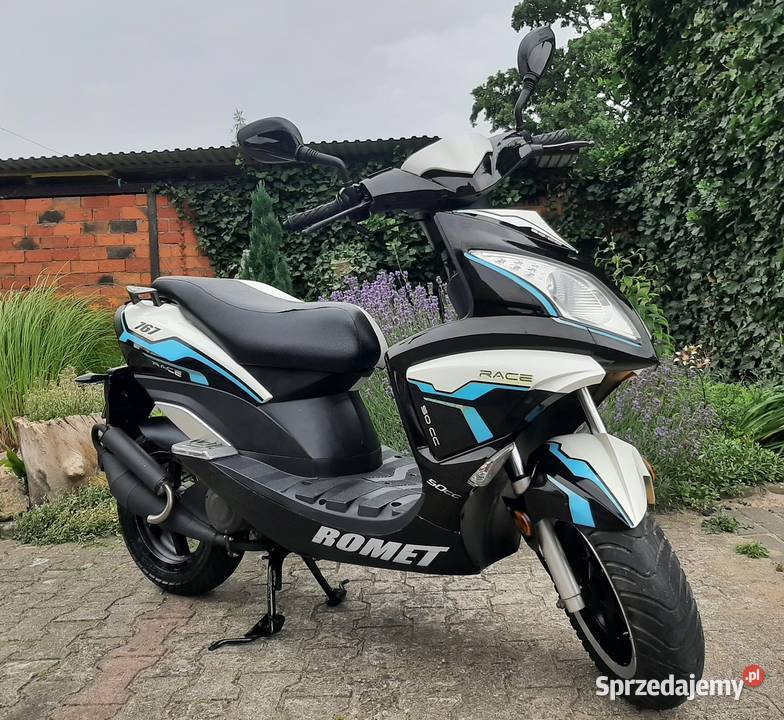 Zadbany Skuter Romet 767 50ccm 2t 2014r 1wł 9010 nieuszkodzony