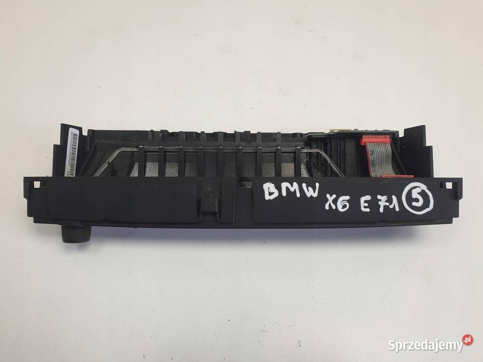 BMW X6 E71 PANEL CZYTNIKA NAWIGACJI Radio CD Rudka sprzedam
