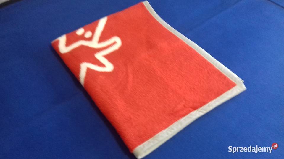 Koc gruby akrylowy miękki tanio sprzedam Kraków