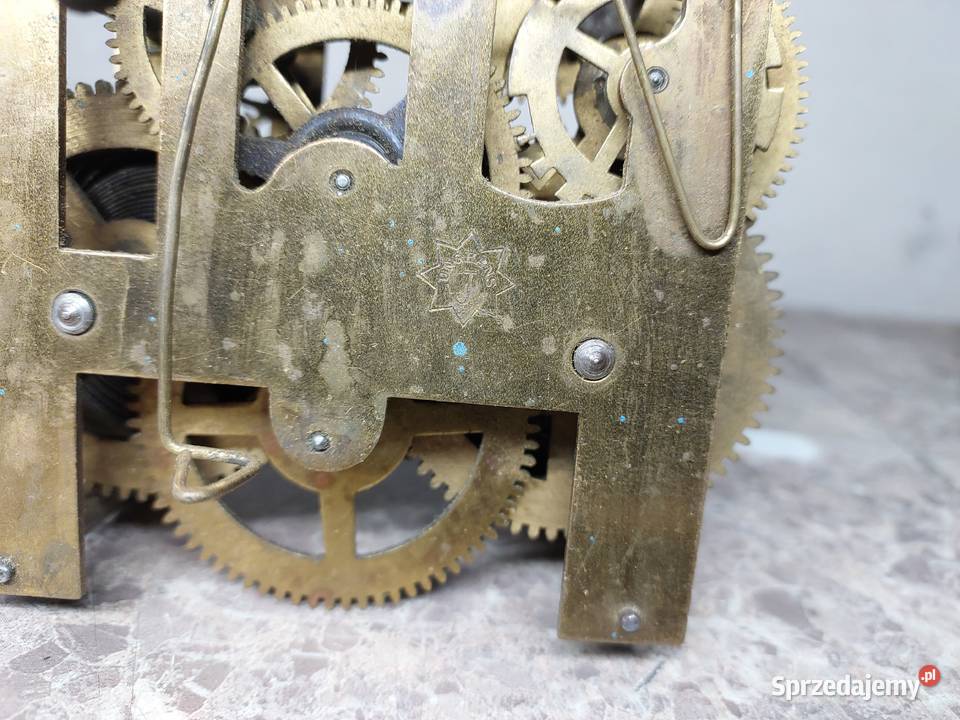 M150 Mechanizm starego zegara ściennego Junghans Tczew