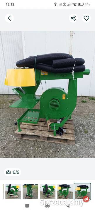 Mini kombajn do orzechów laskowych Wielopole sprzedam
