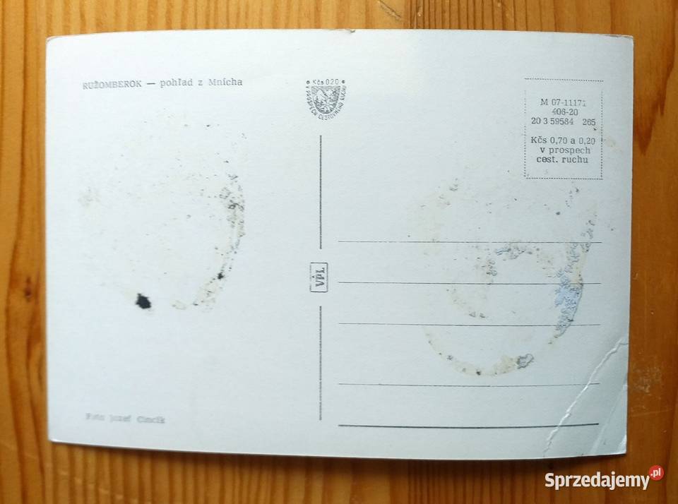 RUŻOMBERK WIDOK NA MIASTO W KOTLINIE LIPTOWSKIEJ Piszczac