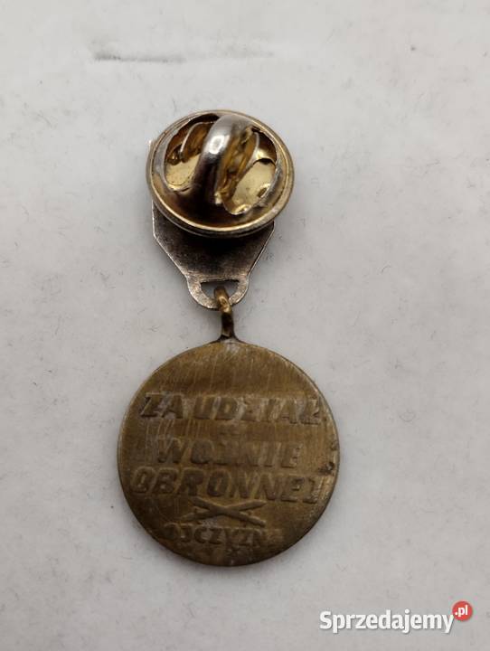 Medal Wojnę Obronną 1939 Miniaturka Pozostałe wielkopolskie Poznań