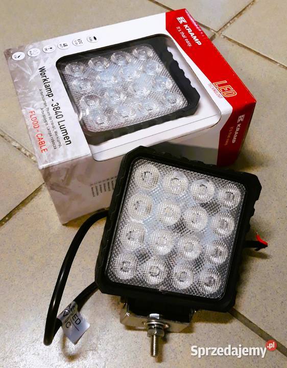 Lampa robocza LED KRAMP 3840lumenów 48W Wieluń