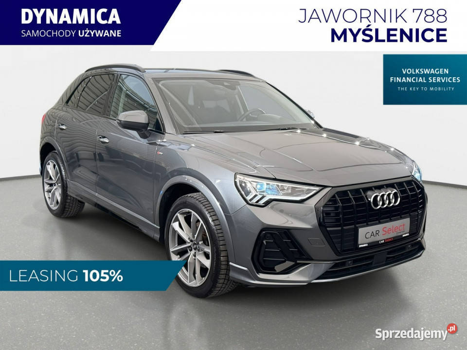 Audi Q3 VAT 23 Sline 35TFSI mHEV 150 Stronic ESP małopolskie Myślenice sprzedam