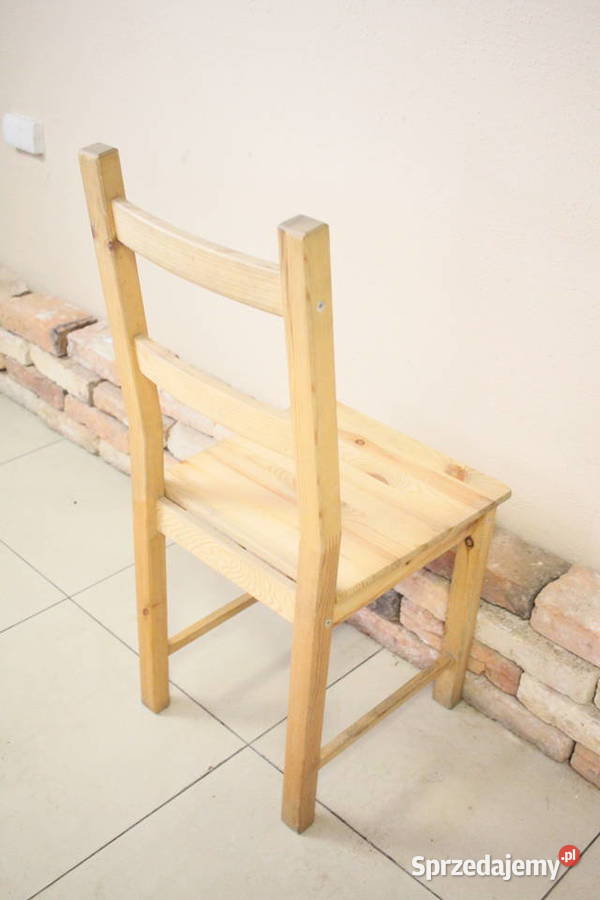 Drewniane krzesełka STOŁKI DO KUCHNI Krzesła Pszczyna