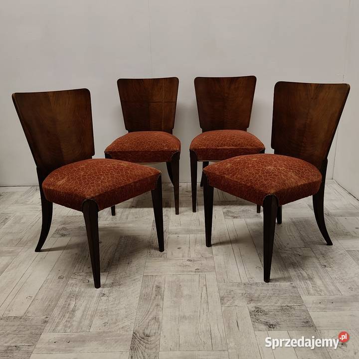 krzesło krzesła Halabala design lata 60te Radomsko