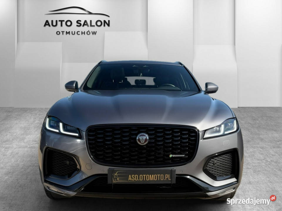 Jaguar FPACE 4x4 skóra elfotele WEBASTO acc FUL isofix Otmuchów