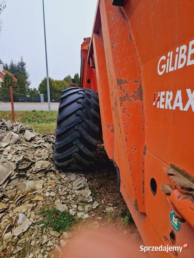 Gilibert Herax 16 Profesjonalny rozrzutnik uszkodzony podlaskie Dobrzyniewo Duże