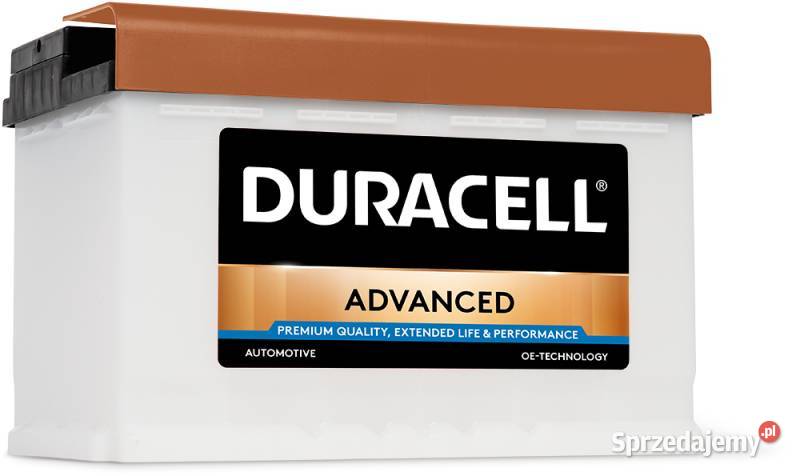 Akumulator Duracell Advanced 12V 77Ah 750A Akumulatory wielkopolskie