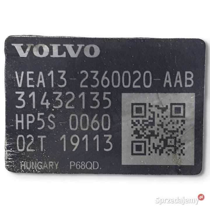 POMPA WTRYSKOWA Volvo S60 II V40 II 20 D2 osobowe Chełm