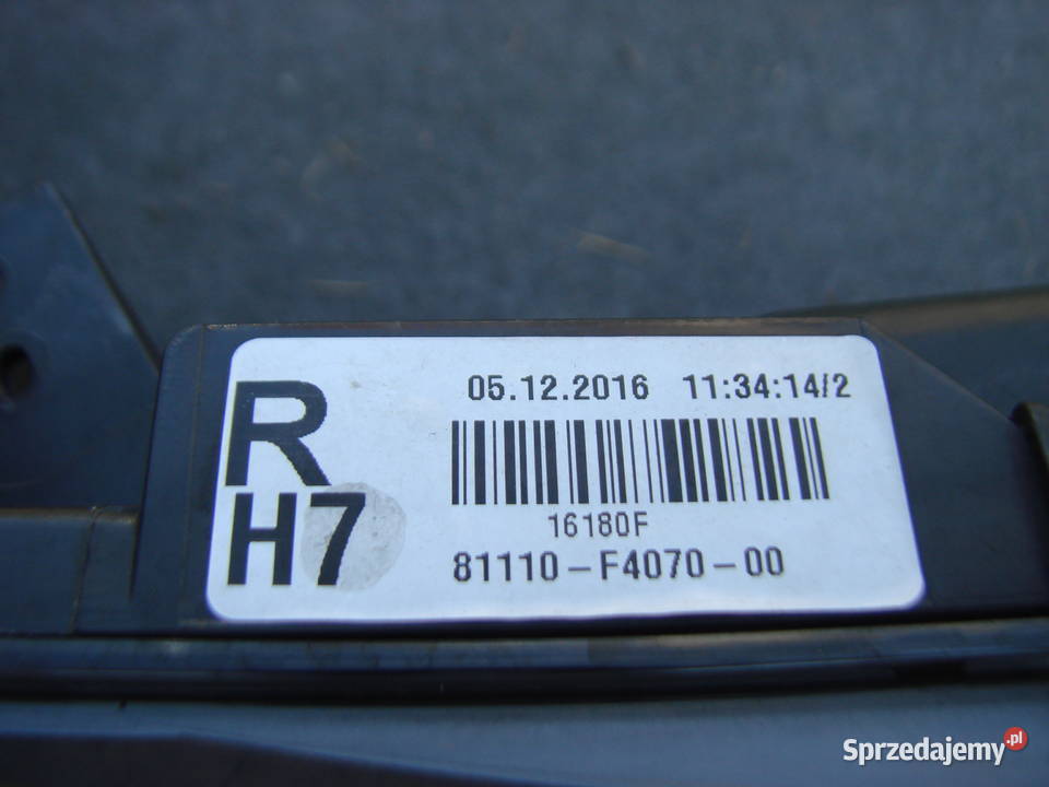 Toyota CHR CHR reflektor FULL LED ORG EU Mielec
