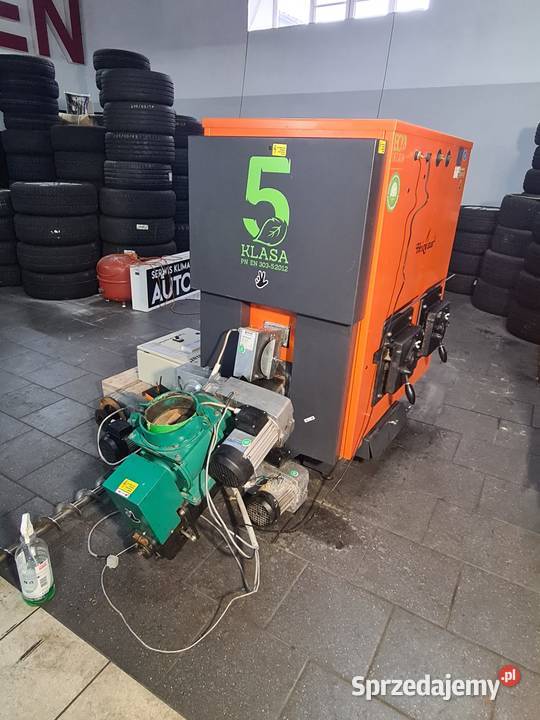 Piec na Trociny 50 kw Zrębka Owies Pestka Wióra