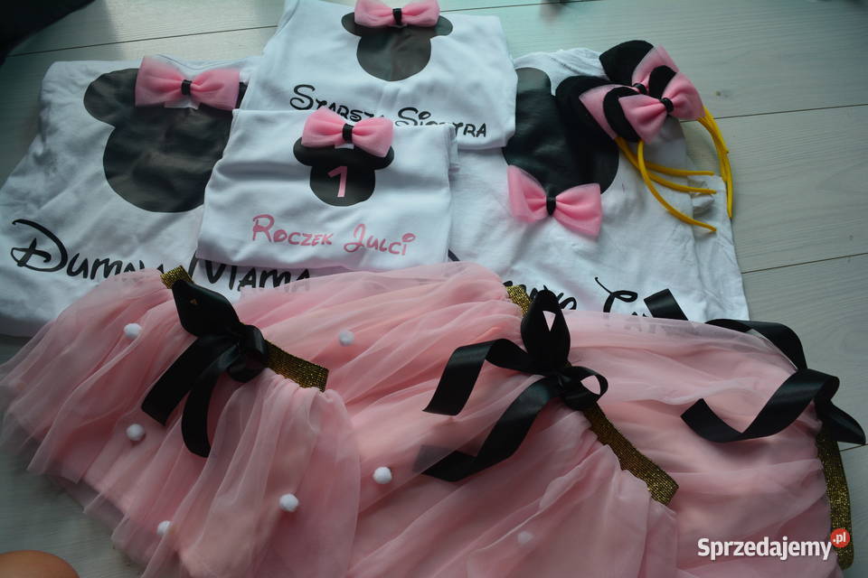 Komplet tutu pierwsze urodziny dziewczynka pomorskie Waćmierz