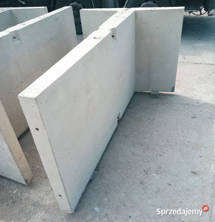 Ściana oporowa T silos na kiszonkę ściany