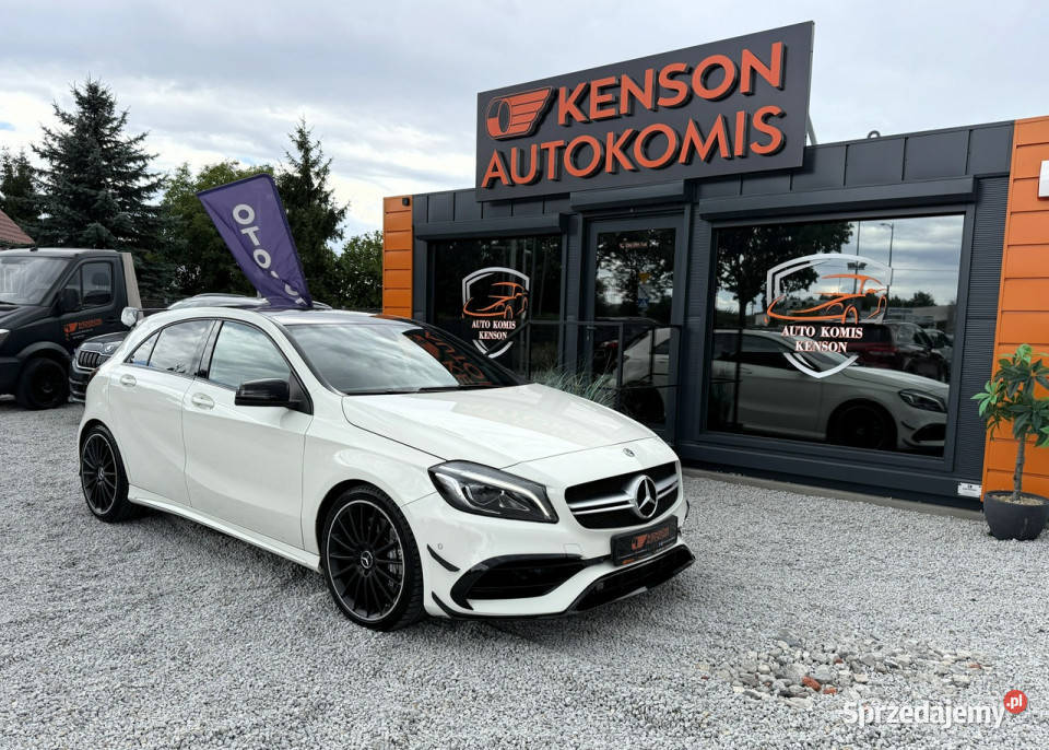 Mercedes A45 AMG Zadbany Full Panorama Grzane wielofunkcyjna kierownica Bydgoszcz