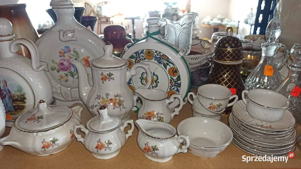 Serwis Miniaturka w jesienne kwiatuszki M Gdańsk