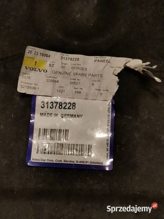 VOLVO V40 II OSŁONA PŁYTA DOLNA PODWOZIA Międzychód