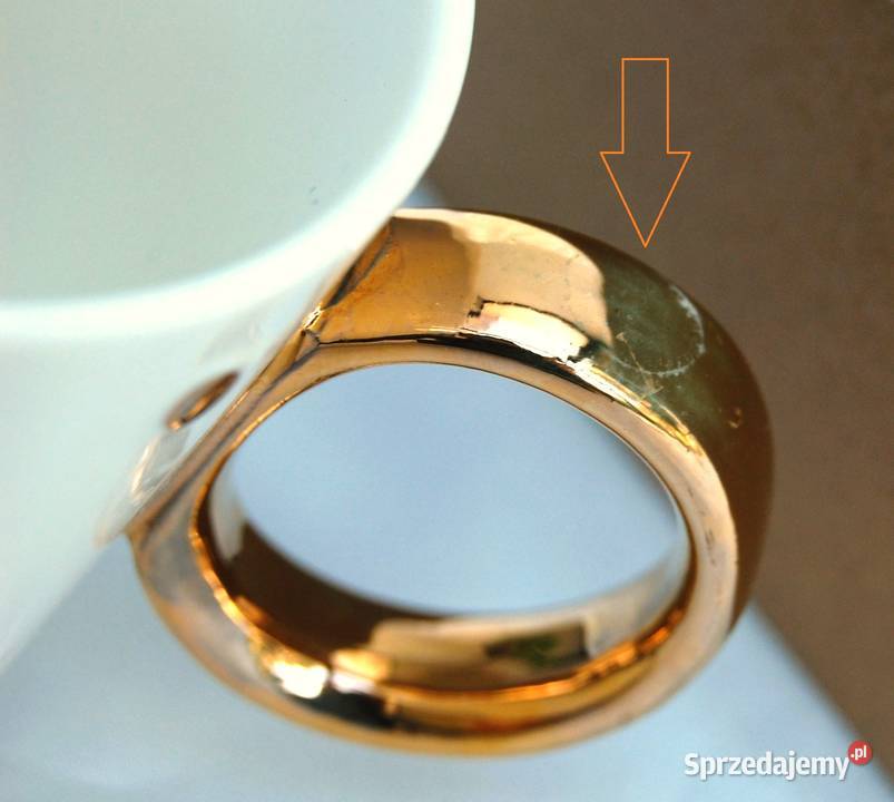 Florina kubek prezentowy z łyżeczką Dots Gold Lublin