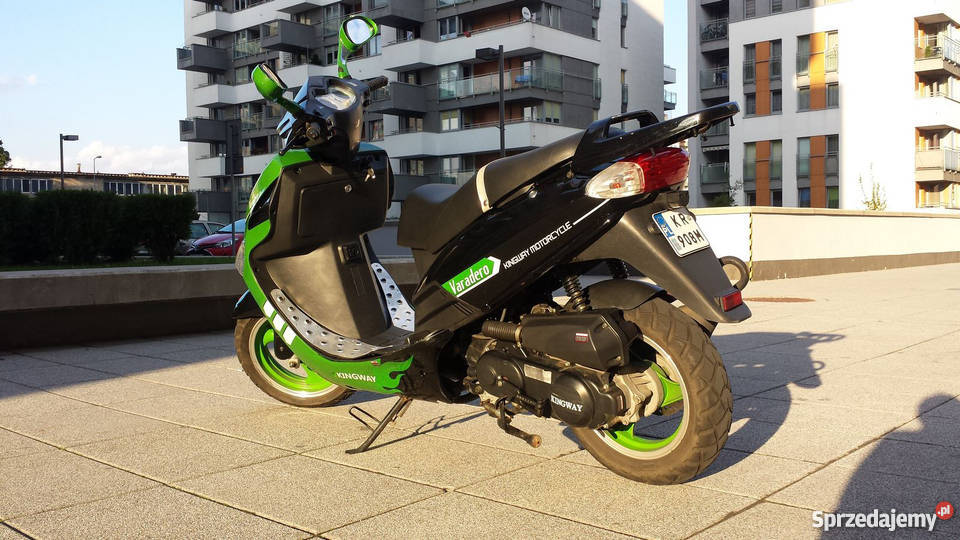 Skuter Kingway Varadero 50ccm80ccm ABS kupiony w Polsce Kraków