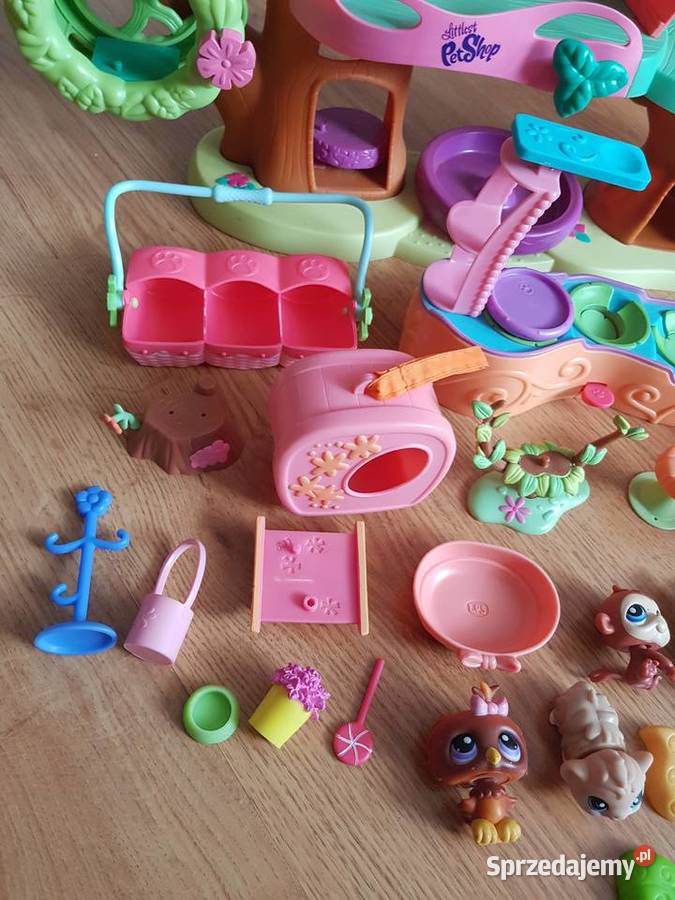 Littlest pet shop domek drzewo duży lps Hasbro Edukacyjne Rożki sprzedam