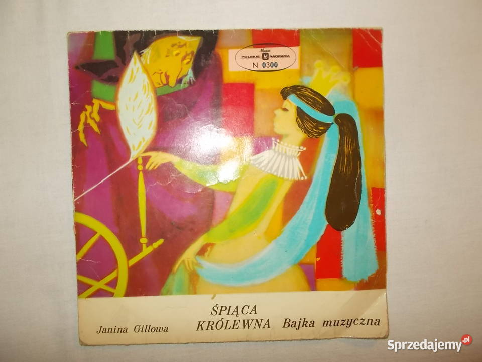 Śpiąca królewnaJanina Gillowawinyl 1 płyta Poznań