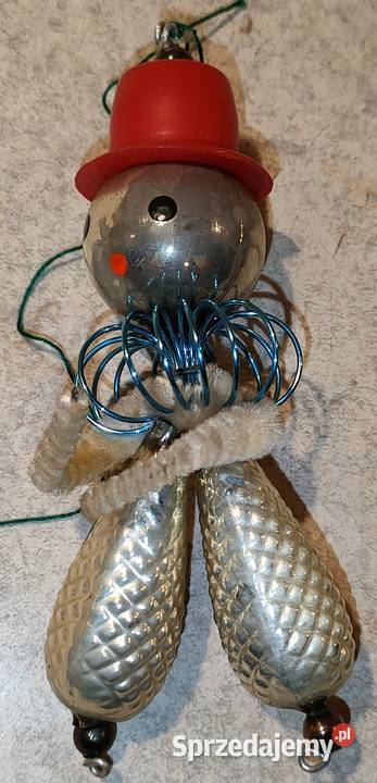 Bombki choinkowe pajacyki zawieszki choinkowe