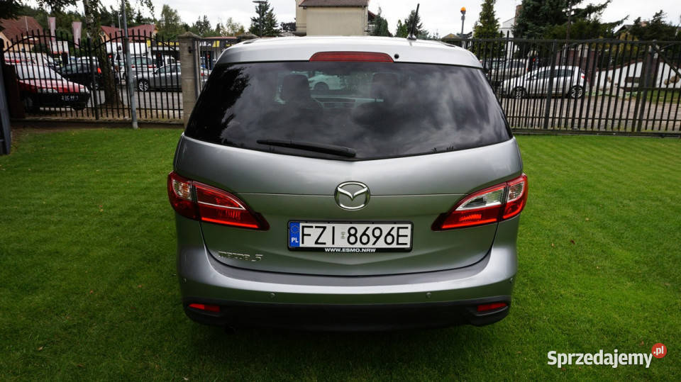 Mazda 5 zarejestrowany ubezpieczony Gwarancja II wspomaganie kierownicy Zielona Góra