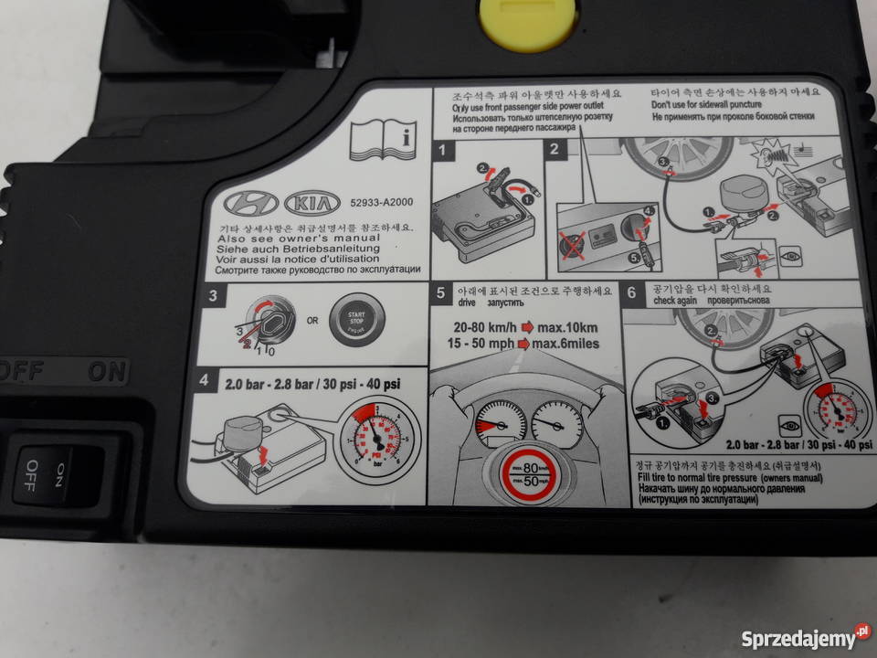 Zestaw naprawczy Kompresor 12VSprężarka