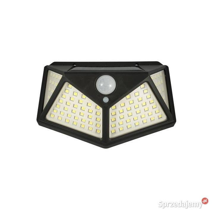 4 x LAMPA SOLARNA 100 LED KINKIET czujnik ruchu Jasło